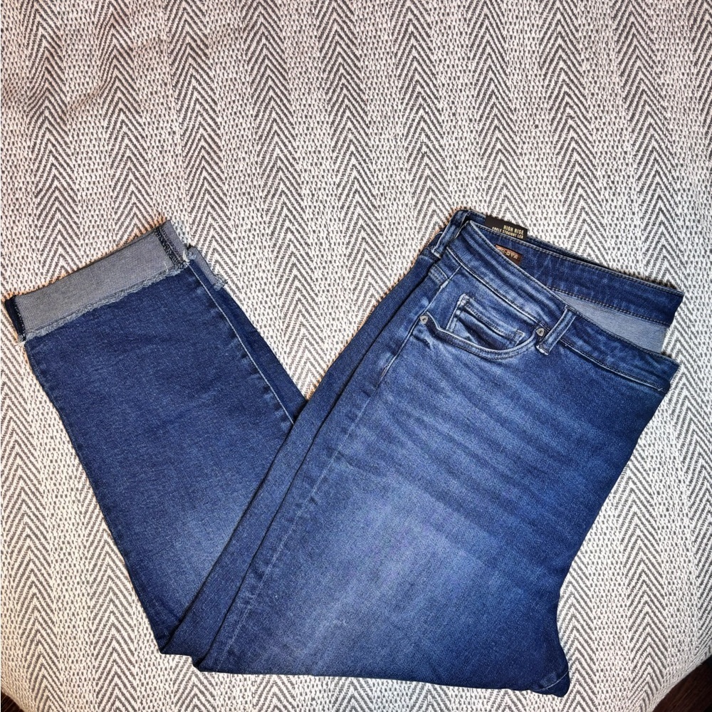 KUT from the Kloth | High Rise Ankle Straight Leg Jeans | Sz 24 - Picture 2 of 11